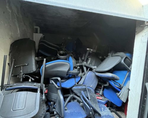 fase operativa di sgombero a Limbiate