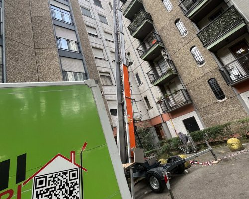 Traslochi a Bollate - fase di carico
