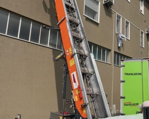 Traslochi a Monza - fase di carico
